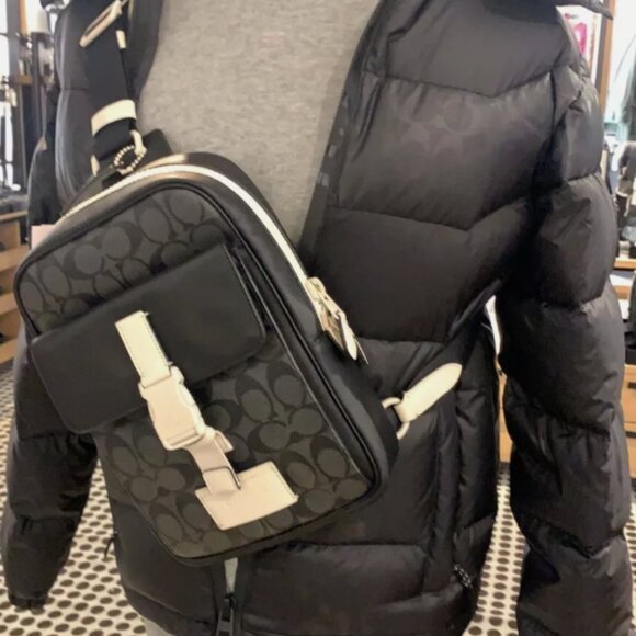 Coach Monogram Backpack - Picture 2 of 8